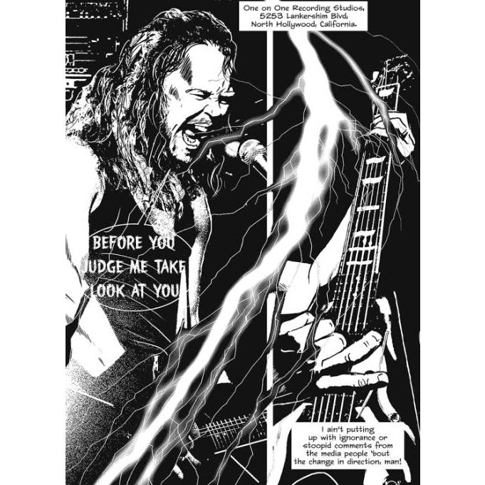 Foto Metallica Comic
