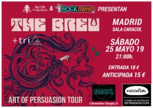 rockcamp concierto thebrew tri poster horizontal