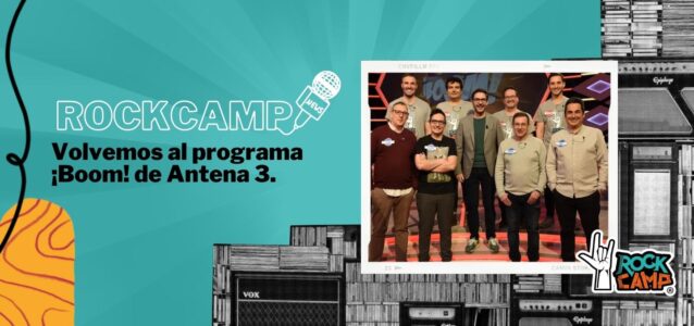 Rock Camp News. Volvemos a Boom